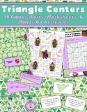 Triangle Centers and Games