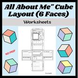 All About Me" Cube Layout (6 Faces)