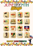Juneteenth Bingo