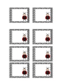 Ladybug labels