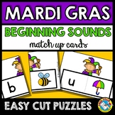 MARDI GRAS ACTIVITY KINDERGARTEN (ALPHABET BEGINNING SOUNDS CENTER)