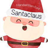SantaClaus | Handwritten font Christmas Fonts,Special Christmas,Happy Santa Font