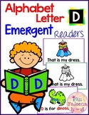 Alphabet Letter D Emergent Readers
