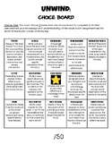 Unwind Choice Board