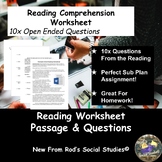 Role of Business Ethics in Modern Commerce Reading Worksheet