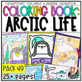 Arctic Animals Coloring Pages | Coloring Sheets | Polar Winter Coloring