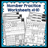 Number Worksheets 1-10