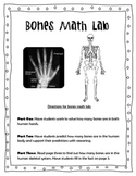 Skeletal System Bones Math Lab Science 3.L.1.1
