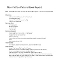 Non-Fiction Picture Book Writing
