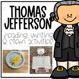 Thomas Jefferson Activities 1st and 2nd Grade