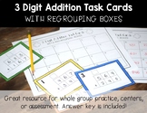 3 Digit Addition Task Cards