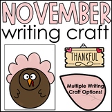November Writing Craft | Turkey Writing Craft | Thanksgiving Writing Craft