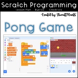 Scratch Coding Lesson Plan Pong Game