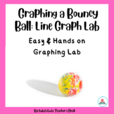 Easy STEM Data and Graphing Lab: Graphing a Bouncy Ball Line Graph