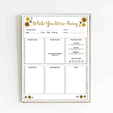 Sunflower Substitute Teacher template_8.5x11