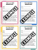 Detention Slips - TPT