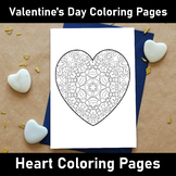 Valentine's Day Coloring Pages | Heart Coloring Pages - Volume-10