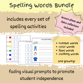 *Bundle* Spelling Functional Vocabulary Words ABA Principles