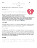 The 11 Human Organ Systems Reading, Diagrams & Questions Worksheet