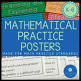 Mathematical Practice Posters Math Practice Standards