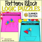 Math Logic Puzzles Shapes - Summer Edition
