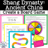 The Shang Dynasty Ancient China Project Create a Board Game