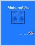 Common French Verbs Wordsearch