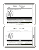 Volume Exit Tickets