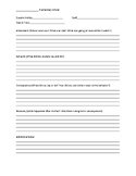 ABC Observation Form