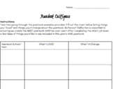 Yearbook Critique Activity