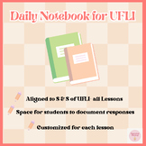 Daily Lesson Notebook- Follows S & S of UFLI- Record Answers for Each Section