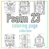 Psalm 23 Coloring Page Collection