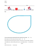 Cutting Out Shapes, Teardrop, Medium, Level B