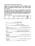 Reflexive v Non reflexive verbs quick practice