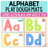 Alphabet Play Dough Mats | Letter Tracing Mats | Uppercase & Lowercase Letters
