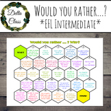 Would You Rather ...? Board Game (EFL Intermediate)