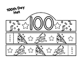 100th Day Of School Hat Crown Craft 100 Days Fun Coloring Activity ...