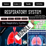 Respiratory System Activities BUNDLE: Reading Passages PPT Task Cards Worksheets