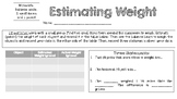 Estimating Weight