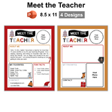 Meet the Teacher - Cozy Winter | Editable