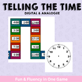 Telling the Time Â¨C Digital to Analogue Clock Board Game