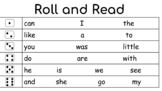 Sight Word Roll and Read