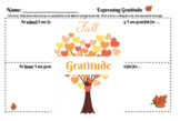 Advisory Gratitude Worksheet