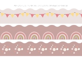 Boho Rainbow Borders