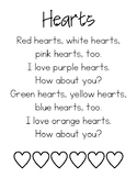 Hearts Poem for Valentine's Day