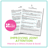 Improving Joint Attention Therapy Kit | Attending to Others (Autism & Social)