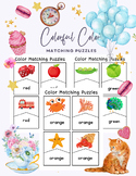 Colorful Color Matching Puzzles - Vibrant Learning Adventures on TPT