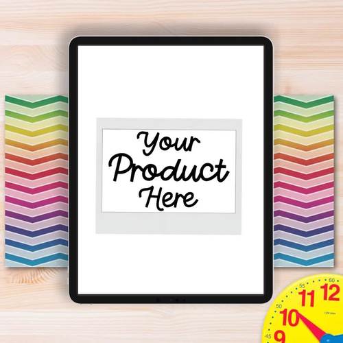 Math Manipulatives Ipad Mockup, Math Tools Ipad Mockup, Math Ipad Mockup