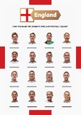Women's Football World Cup Quiz Game Sheet with Answers. England Players