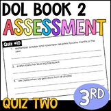 Daily Oral Language (DOL) Quiz Set 2 - 3rd Grade Grammar Quiz with GOOGLE Slides